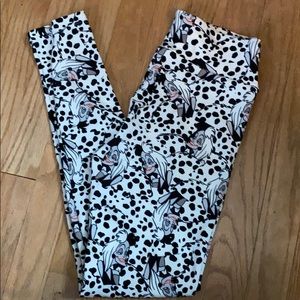 New Lularoe Disney Cruella DaVille OS Leggings